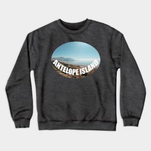 Antelope Island, Utah Crewneck Sweatshirt